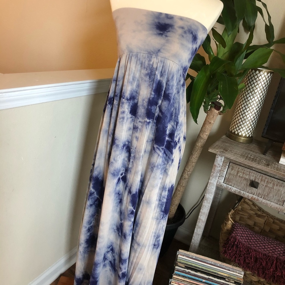 Tie Dye Dress - Halter Dress